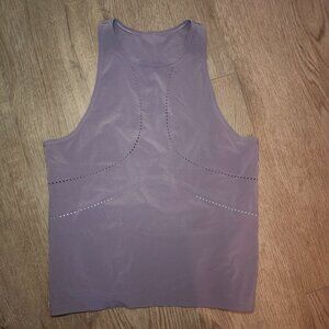 Lululemon Waist-Length Racerback Tank – Purple, Size 6 (BNWOT)